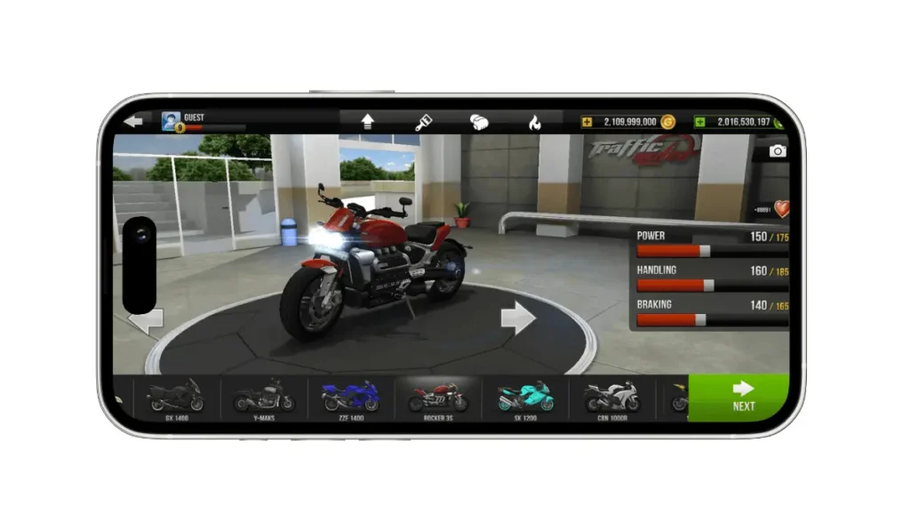 Traffic Rider Mod APK V2.0 (Unlimited Money, All Bikes Unlocked) 34 New-Bike-Traffic-Rider-rocker-3s