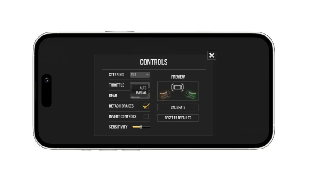 Traffic Rider Mod APK V2.0 (Unlimited Money, All Bikes Unlocked) 46 Throttle-Controls