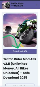 Traffic Rider Mod APK v2.11 – Unlimited Money, All Bikes Unlocked (2026) 7 Download traffic rider mod apk v2.11